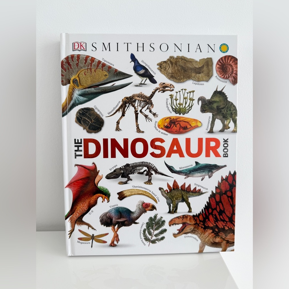 NEW DK Smithsonian The Dinosaur Book - Colorful Illustrated Hardcover